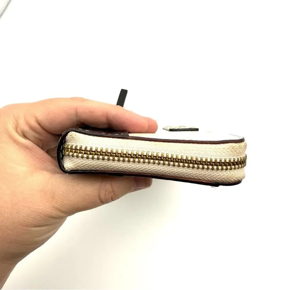 Kate Spade Neda Wellesley Two Tone Pebble/Black Zip Wallet WLRU2547